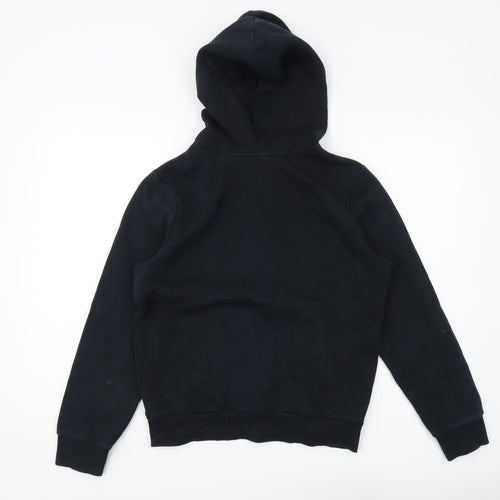 Adidas Unisex Black Hoodie Size 10 Pullover Graphic