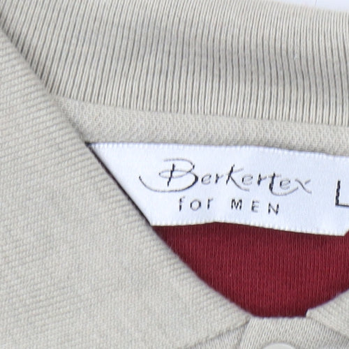 Berkertex Men's Red Pullover Sweatshirt L