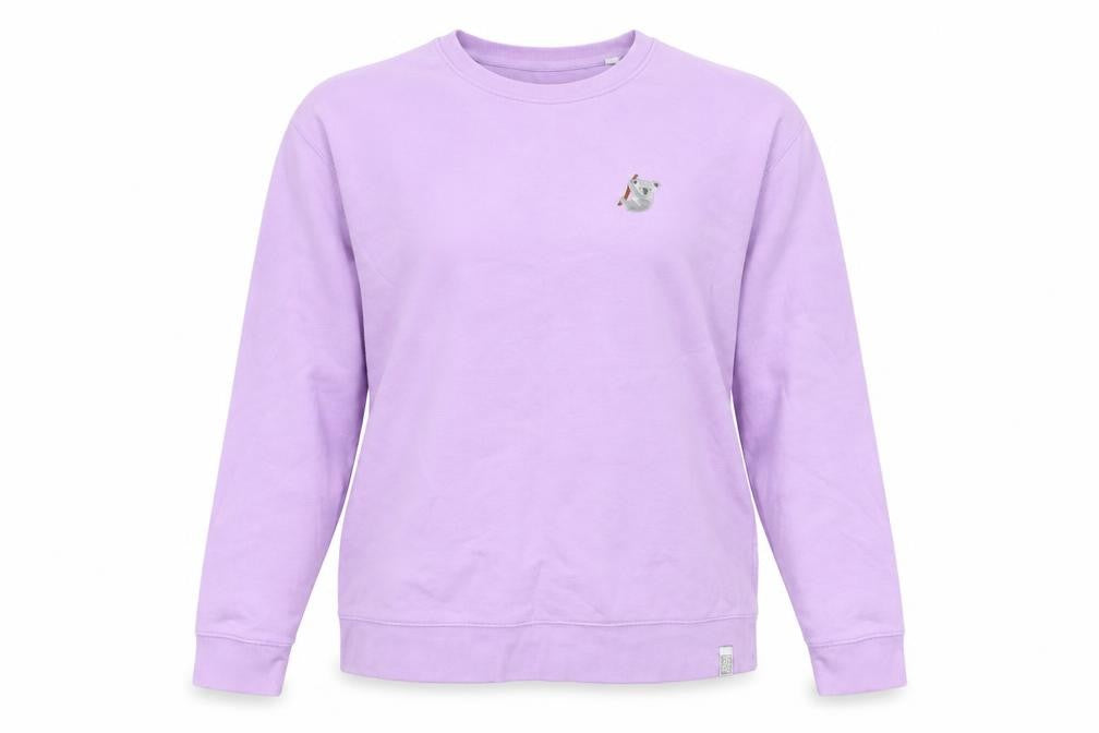 Big Wild Thought Unisex Purple XL Pullover Sweatshirt