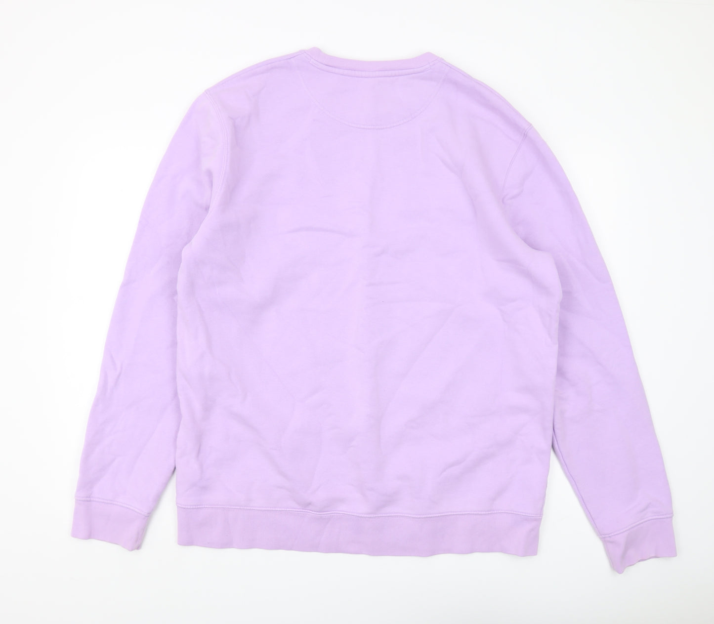 Big Wild Thought Unisex Purple XL Pullover Sweatshirt