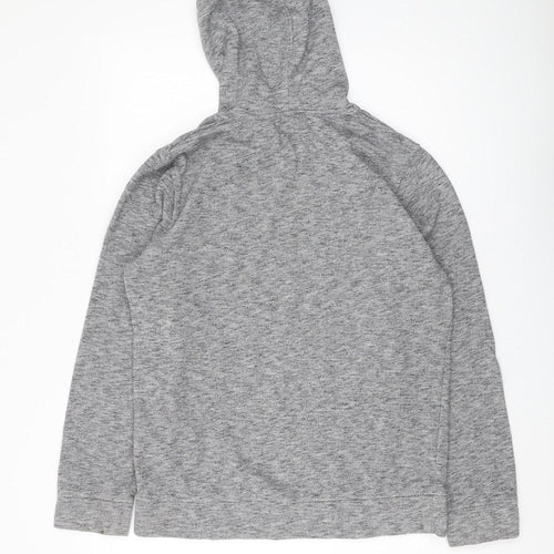 Jack & Jones Men's Grey Pullover Hoodie Size L