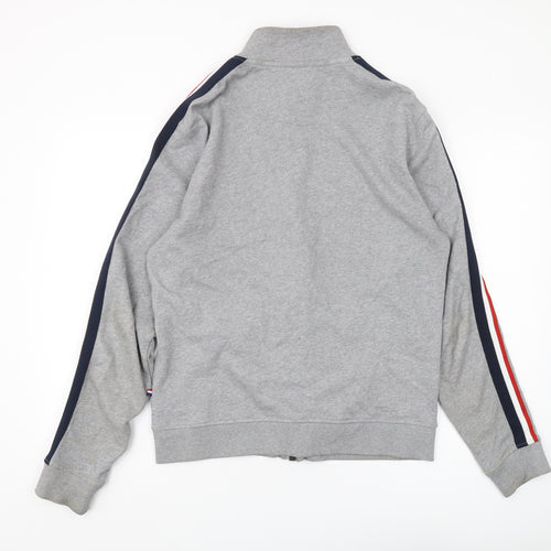 U.S. Polo Assn. Men's Grey Full Zip Sweatshirt M