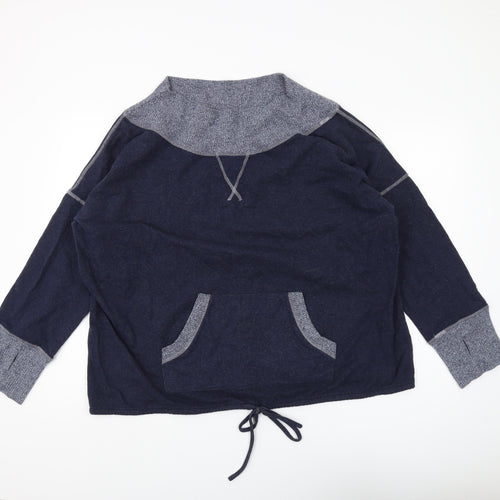 Suzanne Betro Women's Grey Pullover Sweatshirt XS