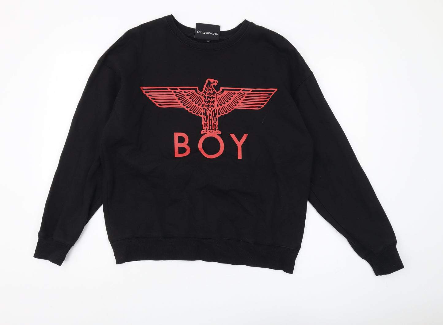 BOY London Men's Black Graphic Sweatshirt M