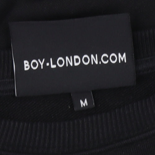 BOY London Men's Black Graphic Sweatshirt M
