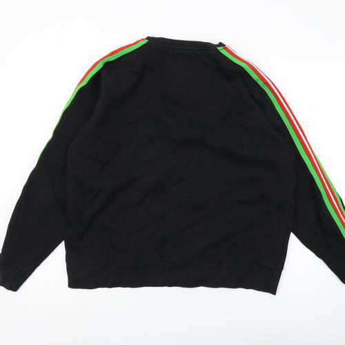Urban Threads Men's Black Pullover Sweatshirt L