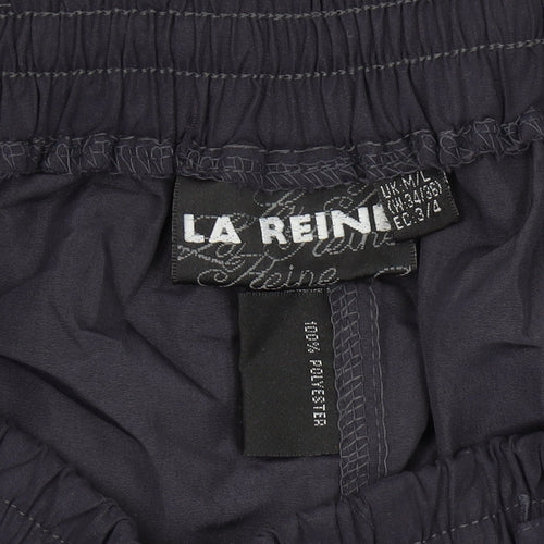 La Reine Men's Black Cargo Shorts M/L