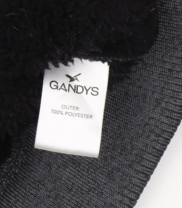 Gandys Men's Grey Full Zip Hoodie, Size S