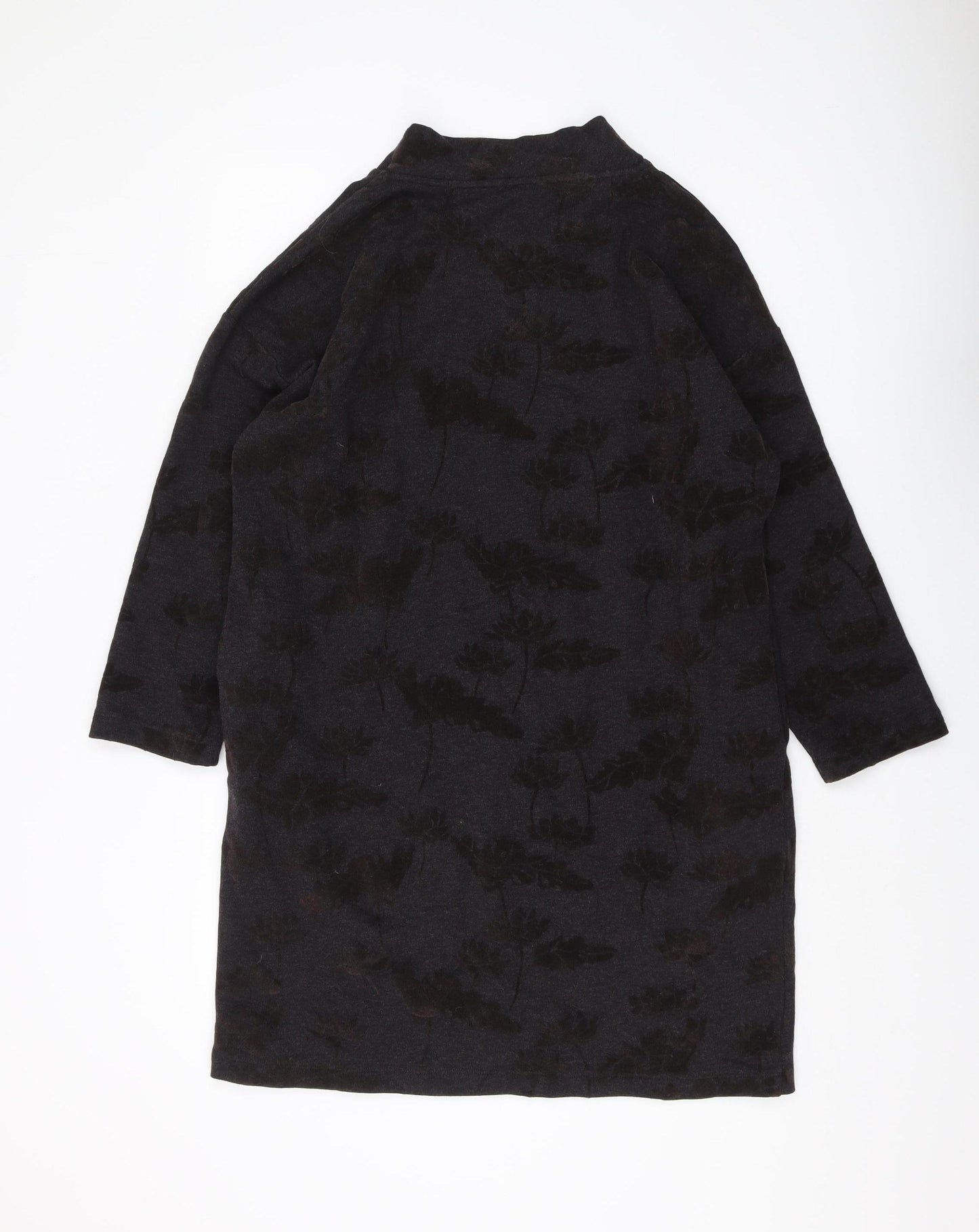 White Stuff Women's Black Size 14 Floral Dress