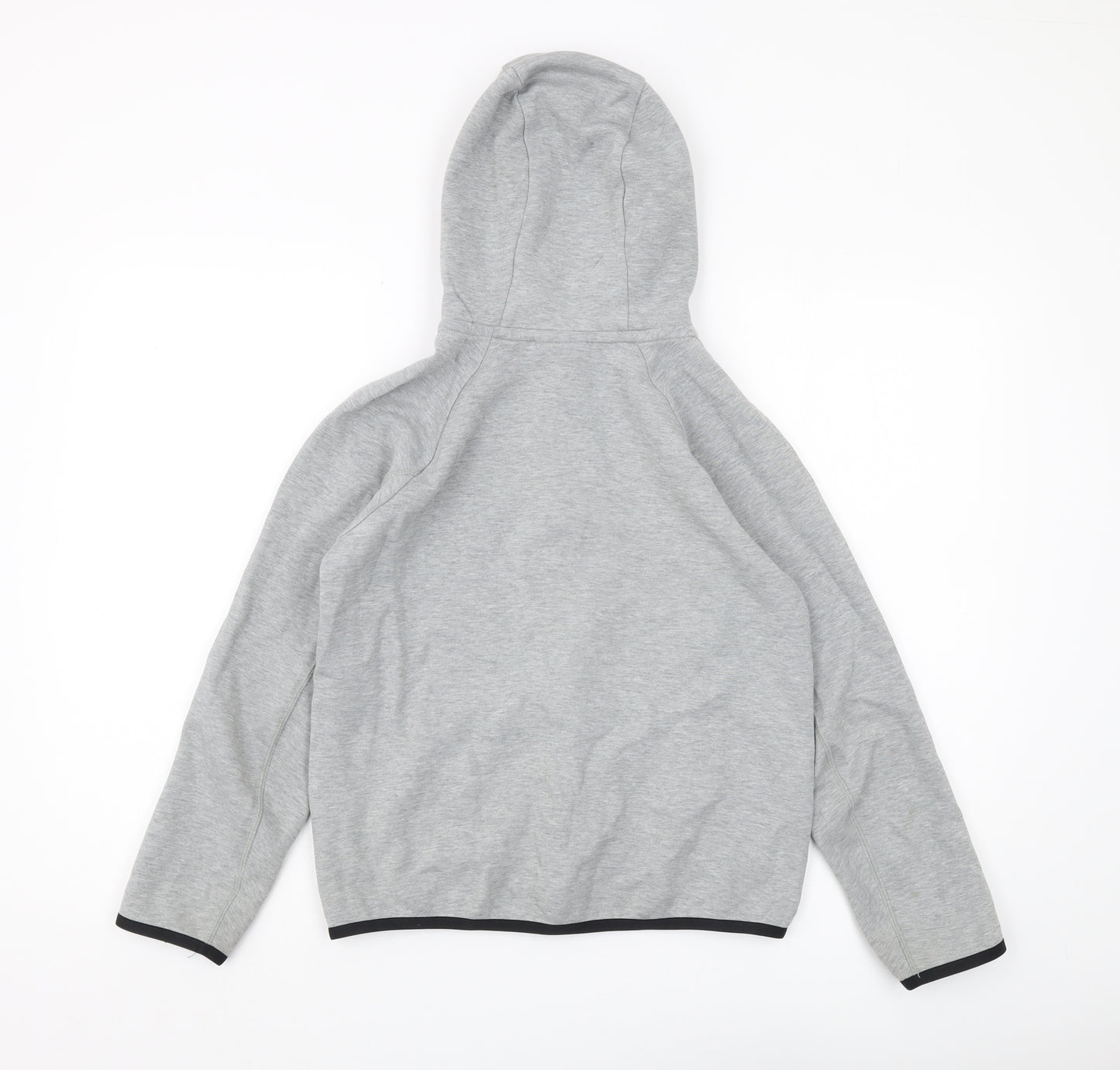 Nike Boys Grey Full Zip Hoodie - Size L, Activewear Essential