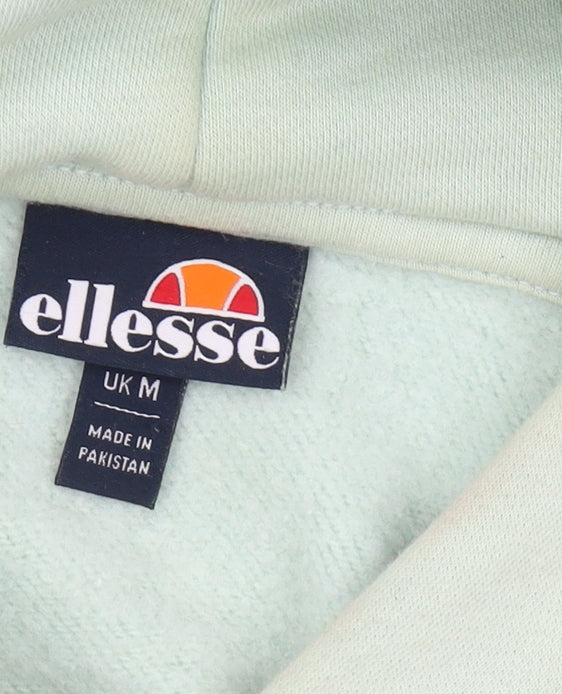 Ellesse Men's Green Pullover Hoodie M