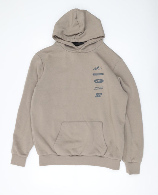 Closure London Beige Pullover Hoodie L for Men