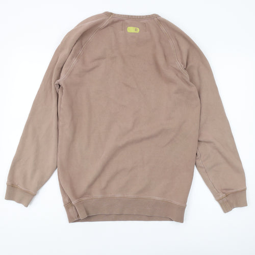 Replay Men’s Brown Pullover Sweatshirt M