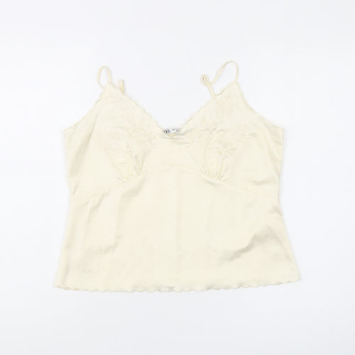 Zara Women’s Ivory Camisole Blouse M