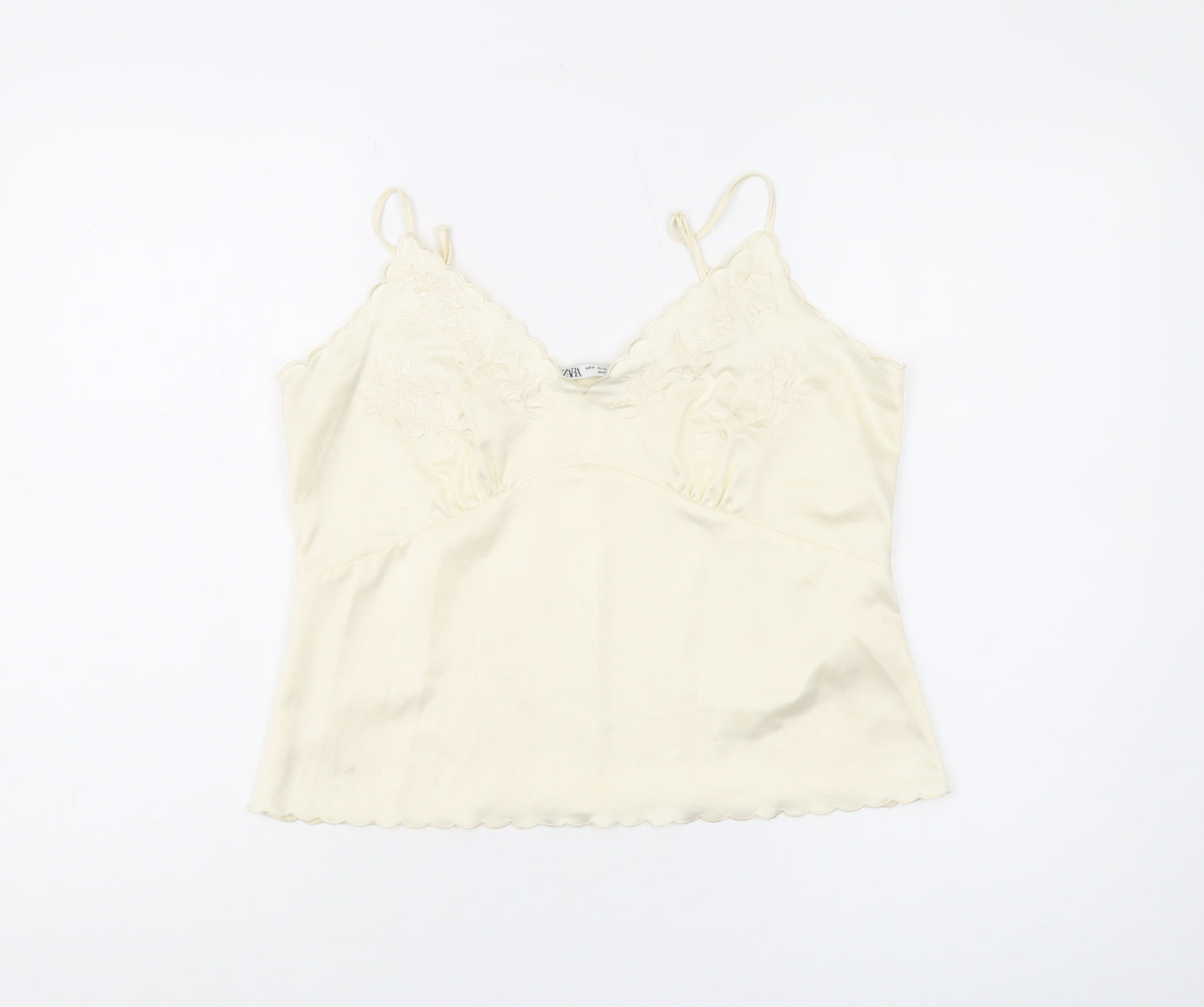 Zara Women’s Ivory Camisole Blouse M