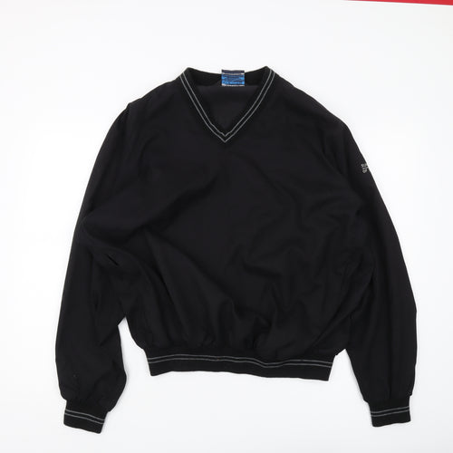 Sunderland Men's Black V-Neck Pullover Sweatshirt