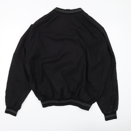 Sunderland Men's Black V-Neck Pullover Sweatshirt