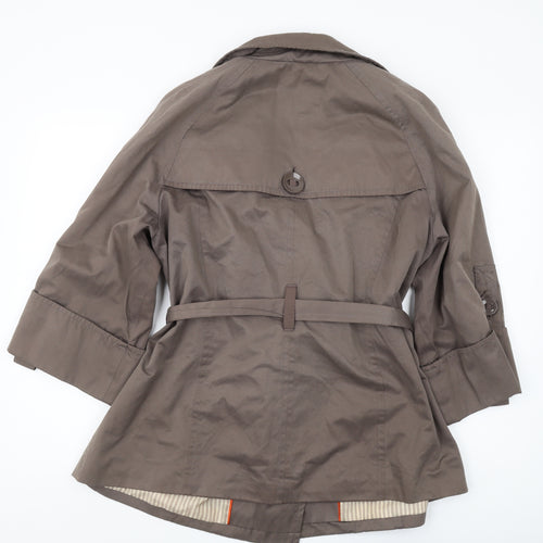 Betty Jackson Women's Brown Trench Coat Size 20