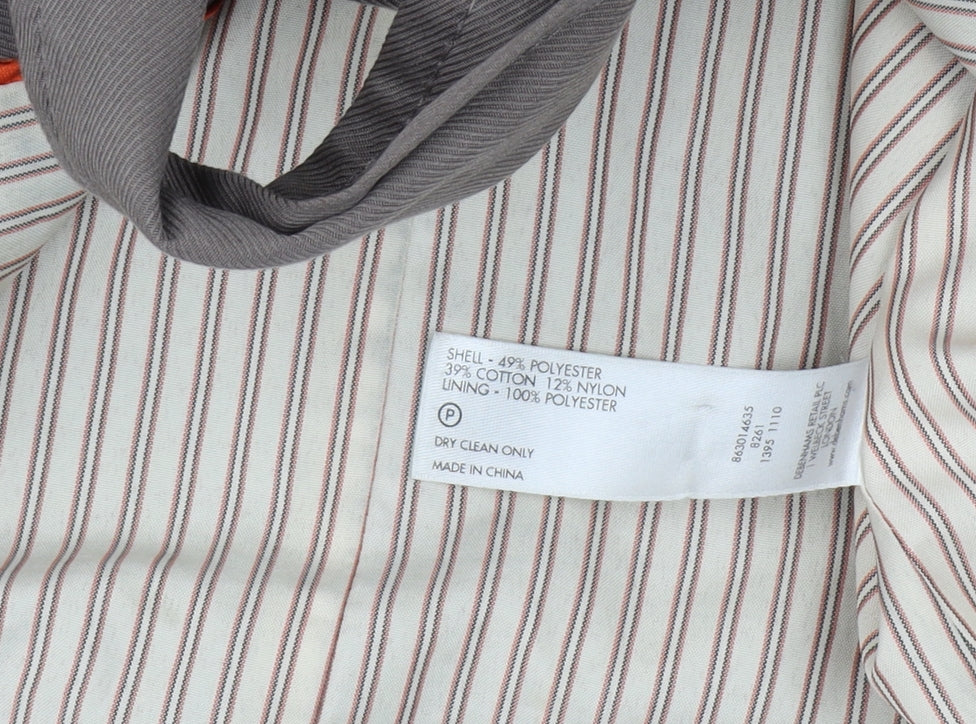 Betty Jackson Women's Brown Trench Coat Size 20