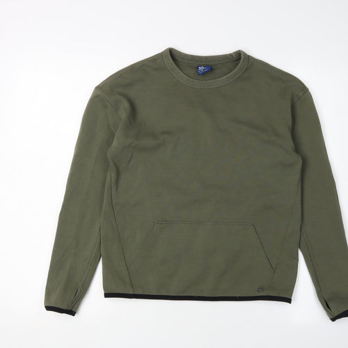 GapFit Boys Green XL Crew Neck Pullover Sweatshirt