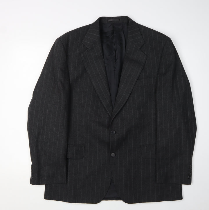 Hellewells Men's Black Wool Blazer - 42 Regular, Classic Look
