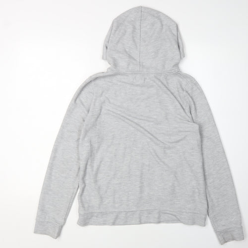 Fatface Women's Grey Lounge Set Size 10 Hooded Jersey