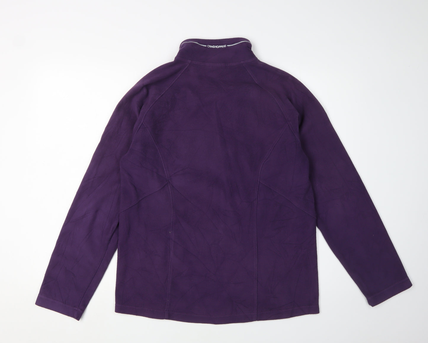 Craghoppers Women's Purple Fleece Pullover Sweatshirt Size 12