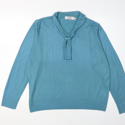 Honor Millburn Women's Blue Pullover Jumper M