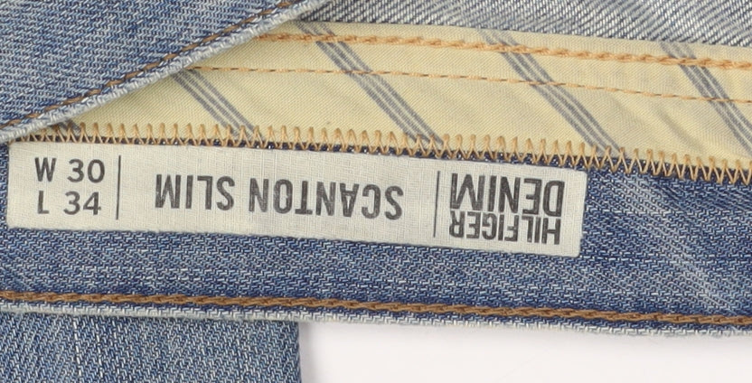 Tommy Hilfiger Men's Blue Slim Jeans Size 30