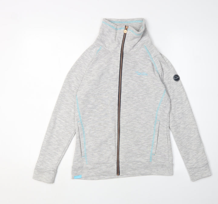 Regatta Teens Grey Basic Zip Jacket - Size M
