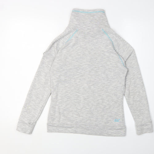 Regatta Teens Grey Basic Zip Jacket - Size M