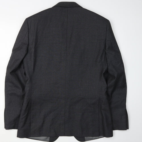 T.M. Lewin Men's Grey Blazer, Size 38R Suit Jacket