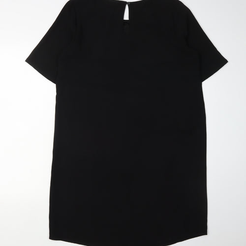 Jacqueline de Yong Women's Black Shift Dress Size 10