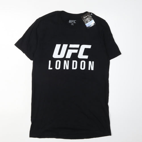 UFC Men's Black Sports T-Shirt - Size S