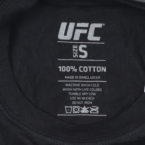 UFC Men's Black Sports T-Shirt - Size S