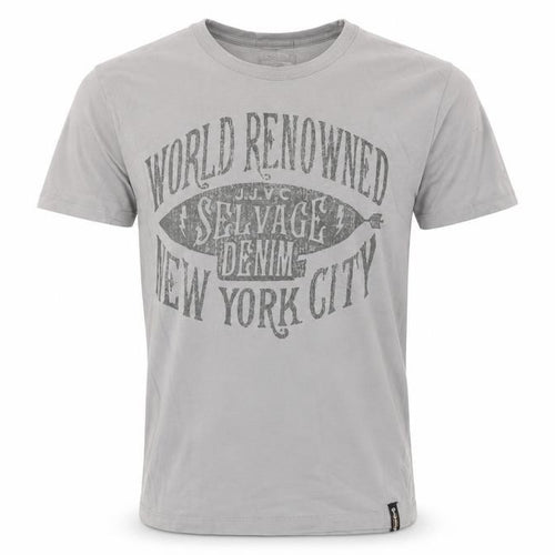 Jack & Jones Grey Cotton T-Shirt, Men's S, Graphic Print