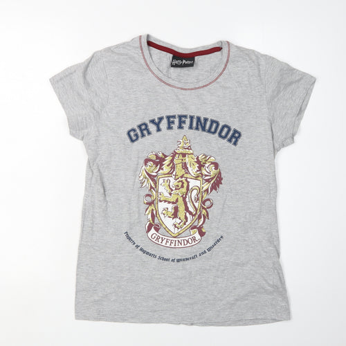 Harry Potter Gryffindor Women's Grey T-Shirt - S
