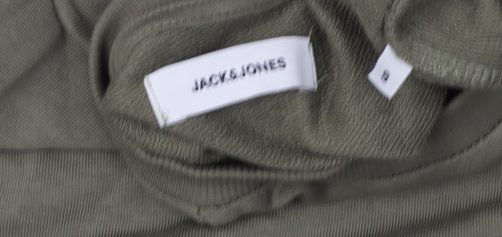 Jack & Jones Men's Green Crew Neck Sweatshirt S
