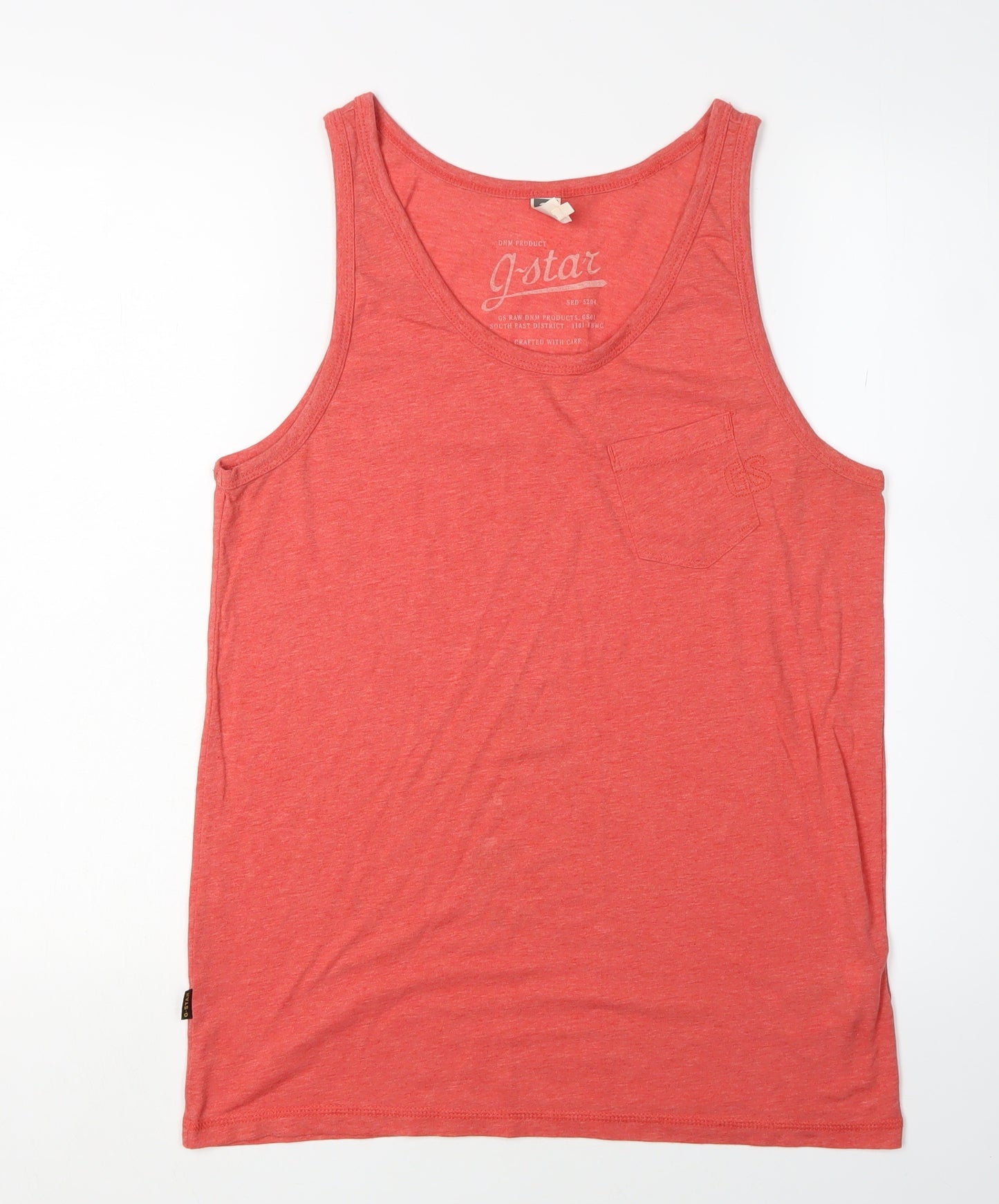 G-Star Red Tank Top S for Unisex Adults