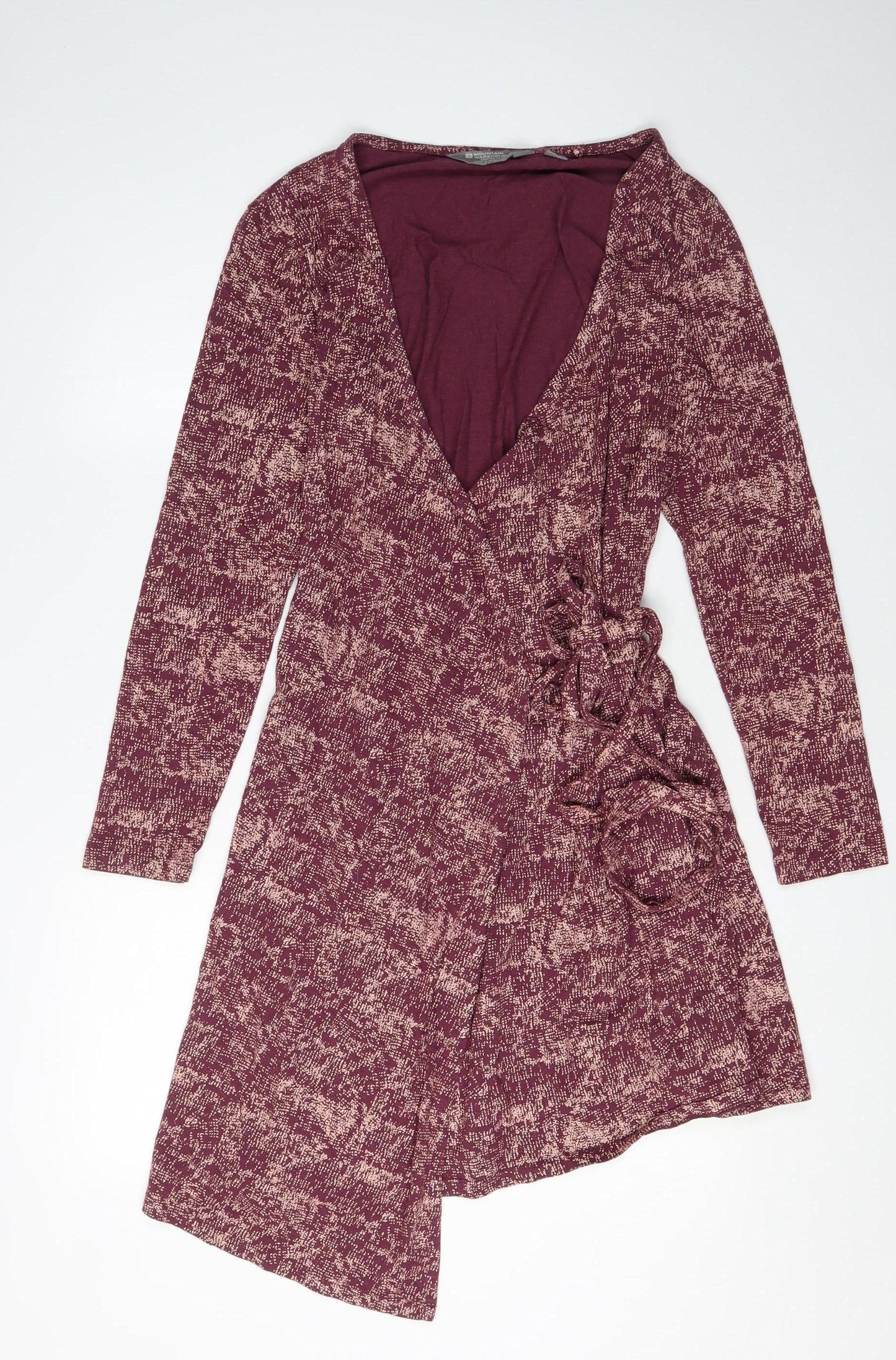 Mountain Warehouse Women's Purple Wrap Dress Size 12