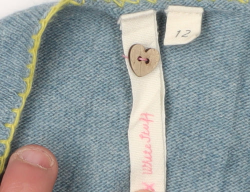 White Stuff Women's Blue Tank Top - Size 12