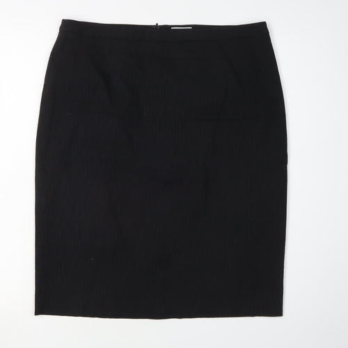 Jigsaw Women's Black Pencil Skirt, Size 14, Business Wear