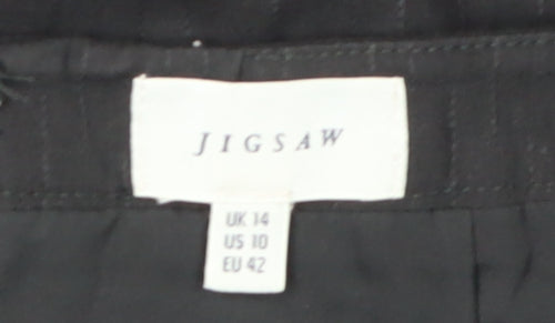 Jigsaw Women's Black Pencil Skirt, Size 14, Business Wear