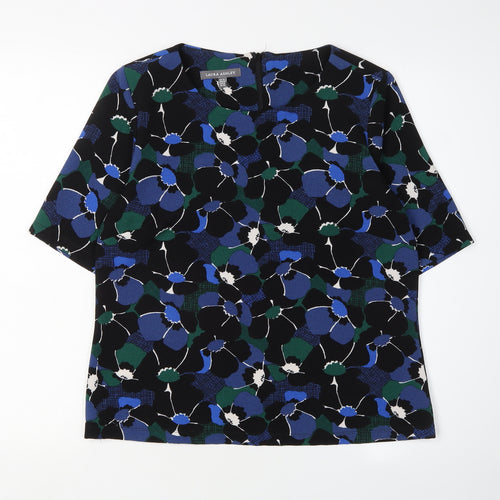 Laura Ashley Women's Multicoloured Floral Blouse Size 12