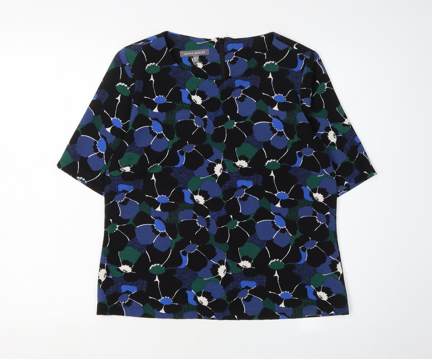 Laura Ashley Women's Multicoloured Floral Blouse Size 12