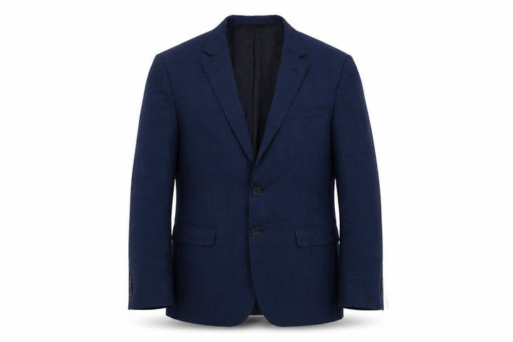 Hugo Boss Men's Blue Blazer Check 38R Formal