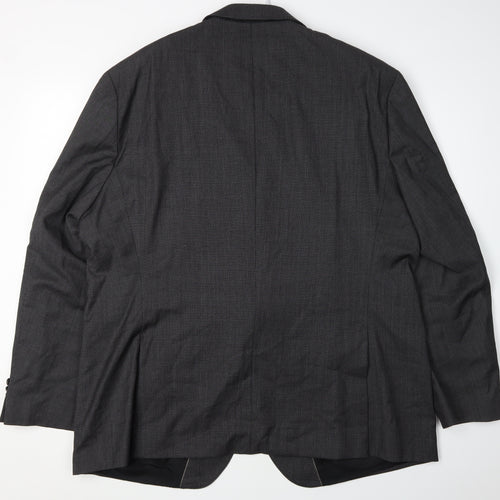 Hugo Boss Men's Black Wool Suit Jacket Size 50R