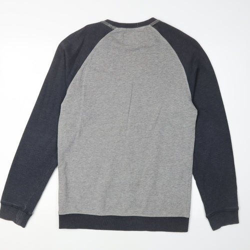 Jack & Jones Men's Grey Pullover Sweatshirt, Size S