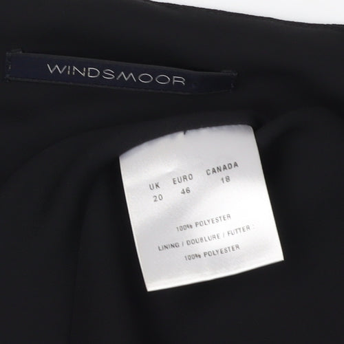 Windsmoor Women's Black Polka Dot Tank Top Size 20