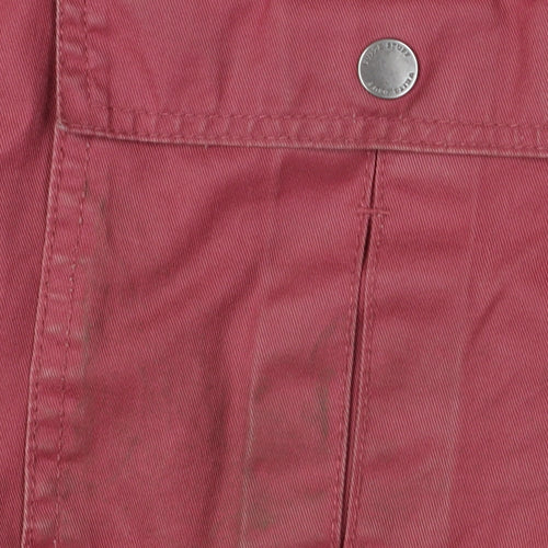 White Stuff Women’s Red Cotton Anorak Jacket Size 14